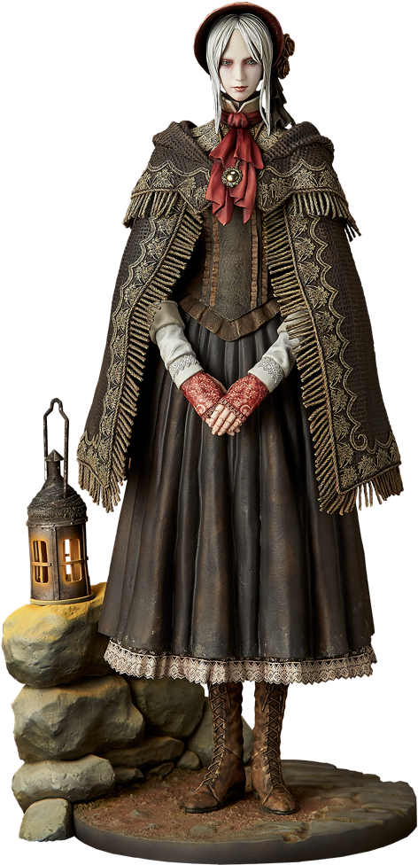 Bloodborne Doll Statue - Bloodborne 1/6 Scale Statue: The Doll (480x982), Png Download