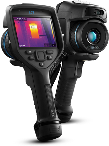 A Clear View, From Any Angle - Flir E53 (600x625), Png Download