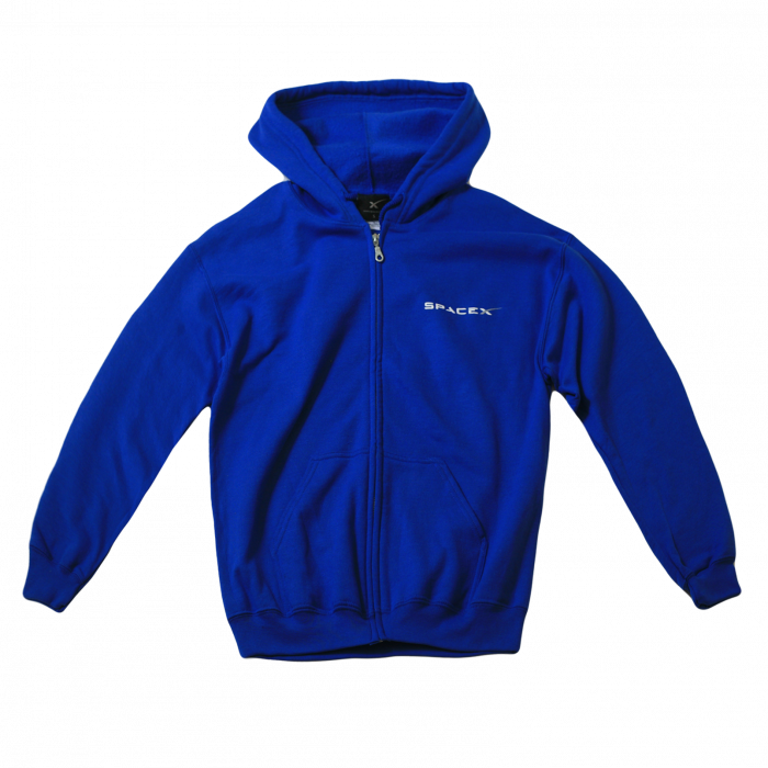Loading - - Spacex Zipper Hoodie (700x700), Png Download