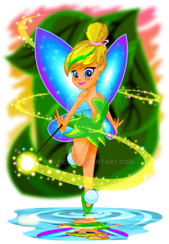 Tinkerbell By Kudoze On Deviantart Clipart Stock - Comics (962x830), Png Download