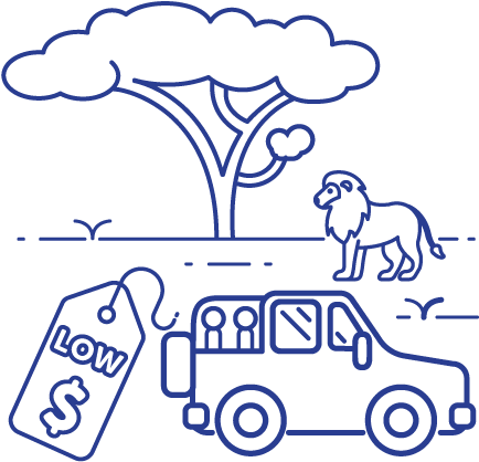 We Make Safaris Affordable (441x441), Png Download