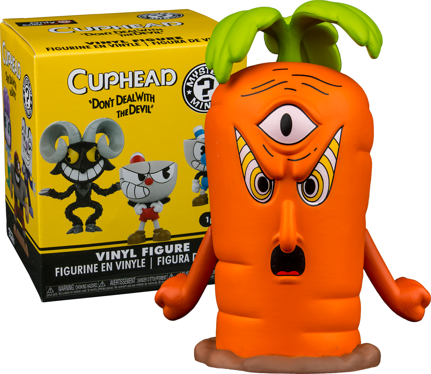 Cuphead - Cuphead Mystery Minis (1400x1214), Png Download