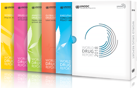 Global Opium Production Grew By 65 Per Cent Between - World Drug Report 2018 (508x305), Png Download