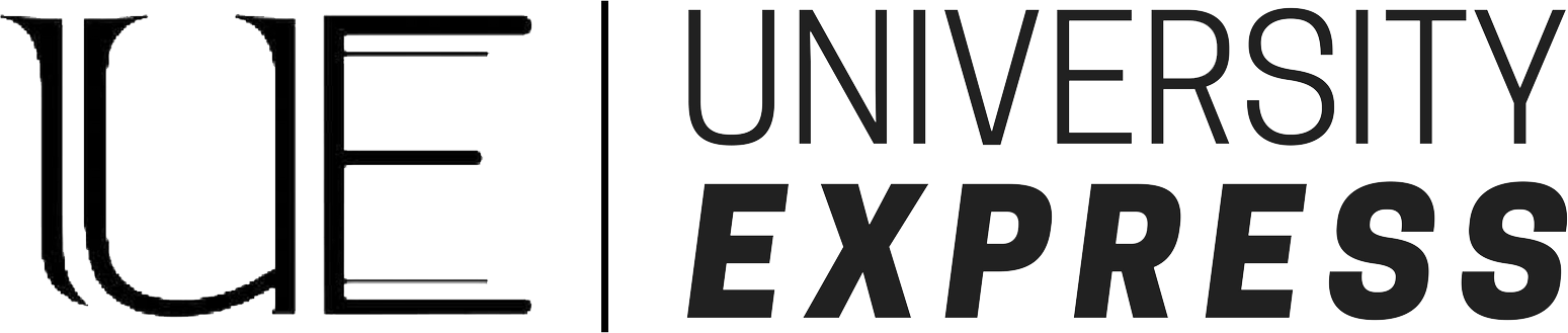 University Express - Black-and-white (1549x329), Png Download