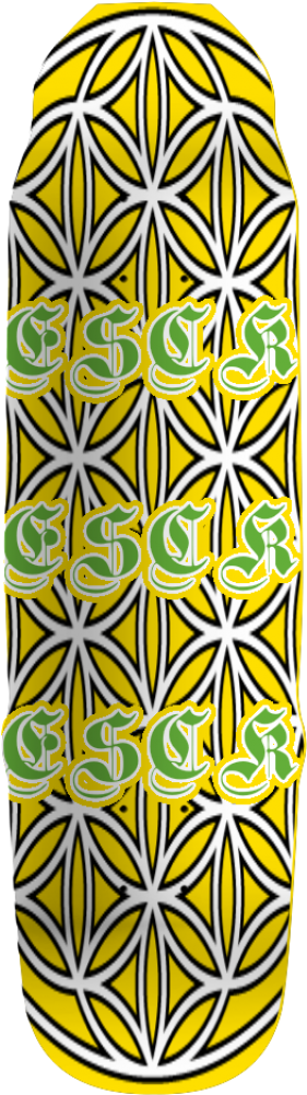 Skateboard Deck (1000x1000), Png Download