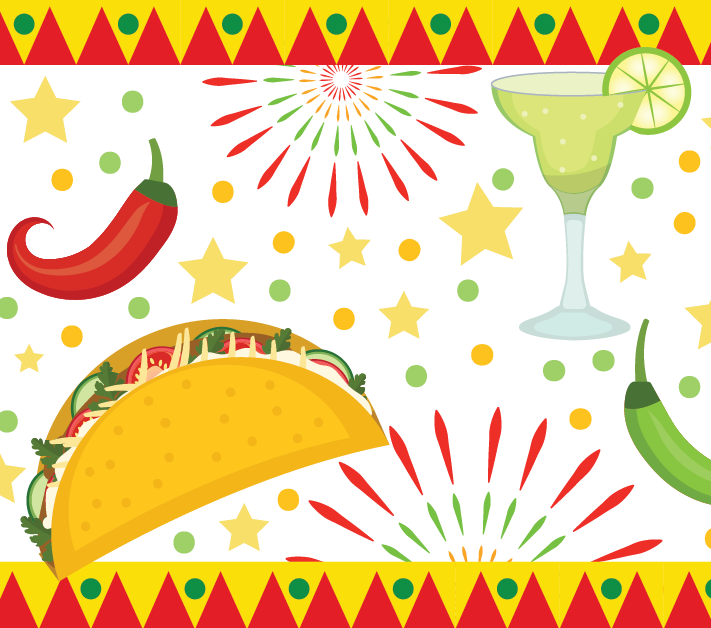 Cinco De Mayo - Shelby Country Club (711x628), Png Download
