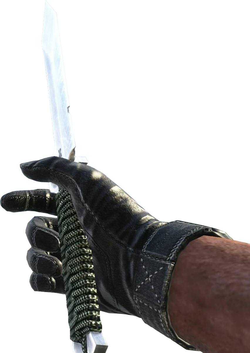 Combat Knife (852x1205), Png Download