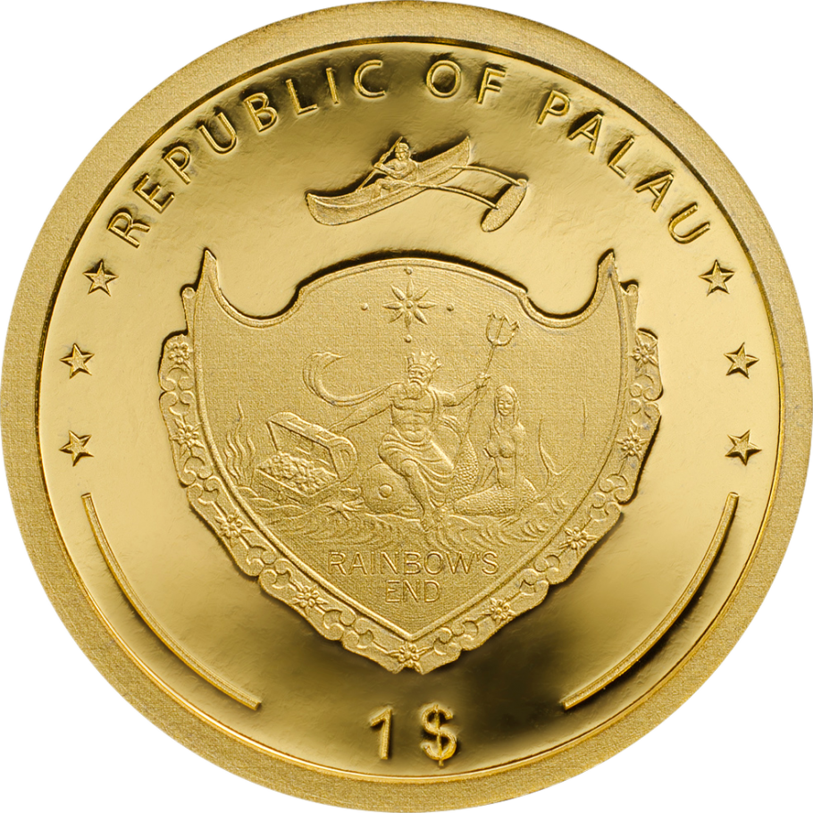 Four-leaf - Coin (910x910), Png Download