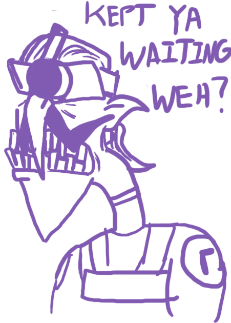 Keit Ya Waiting Vea Metal Gear Solid V - Waluigi Metal Gear Solid (500x700), Png Download