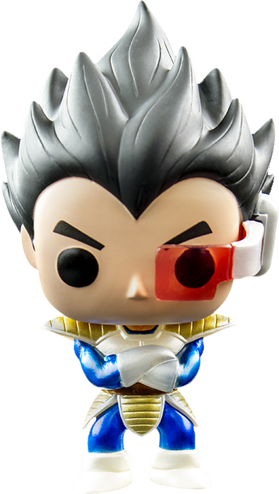 395 × 700 In - Chrome Vegeta Funko Pop (395x700), Png Download