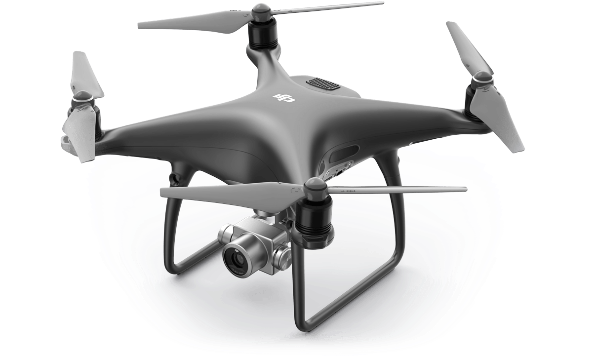 Dji Phantom 4 Pro Drone - Dji Phantom 4 Pro Obsidian (1200x736), Png Download