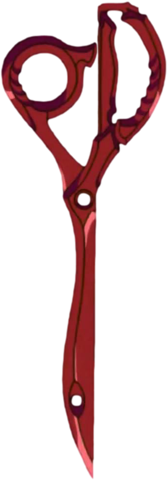 Op2 Rending Scissors - Kill La Kill Scissor Blades Fanart (359x982), Png Download