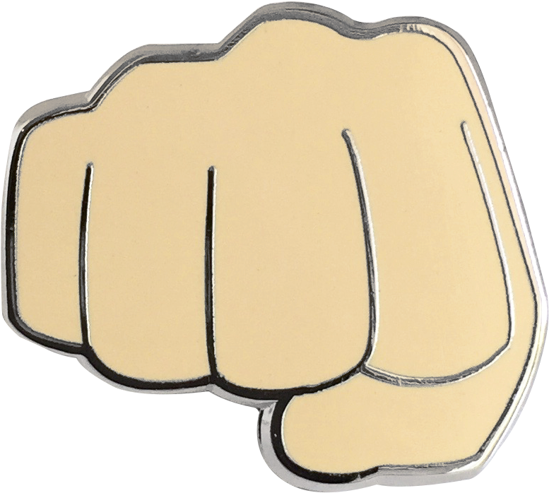 Fist Bump Emoji Pin - Fist Bump (918x918), Png Download