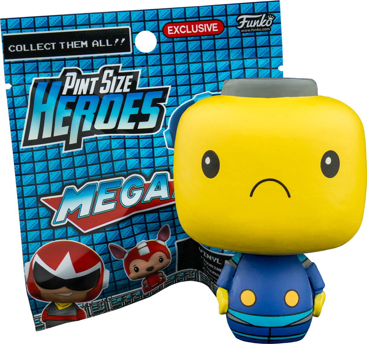 Megaman - Funko Pint Size Heroes Megaman (1200x1122), Png Download