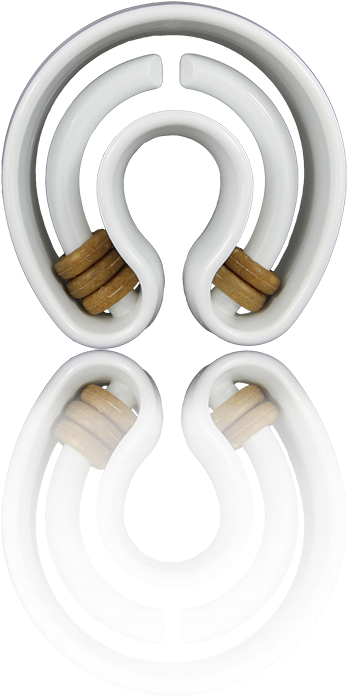 Treat Ringer Horseshoe - Starmark Treat Ringer Horseshoe (360x717), Png Download