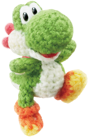 Yoshi , - Yarn Yoshi Transparent (460x460), Png Download