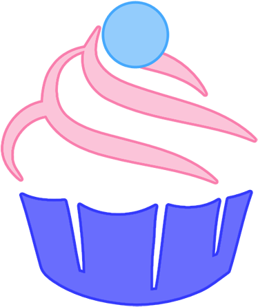 Cupcake Logo Concept Two - Logo (497x464), Png Download