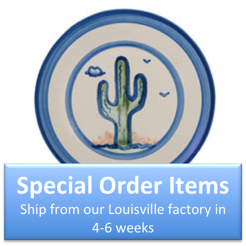 Shop For Hadley Pottery Cactus Pattern - Hadley Pottery (508x507), Png Download
