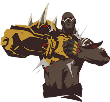 Doomspray Crush - Spray Overwatch Doomfist (480x480), Png Download