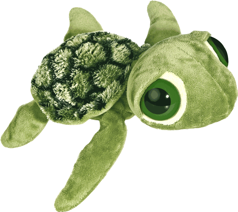 10" Dreamy Eyes Slide Sea Turtle - Stuffed Toy (1024x1024), Png Download
