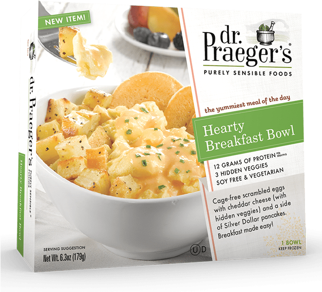 Hearty Breakfast Bowl - Dr Praeger's Hearty Breakfast Bowl (660x660), Png Download