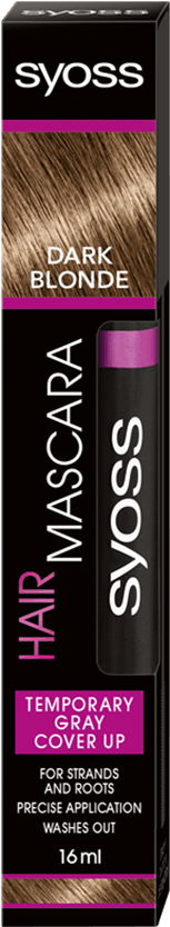 Syoss Com Color Hair Mascara Dark Blonde - Eye Liner (970x1400), Png Download