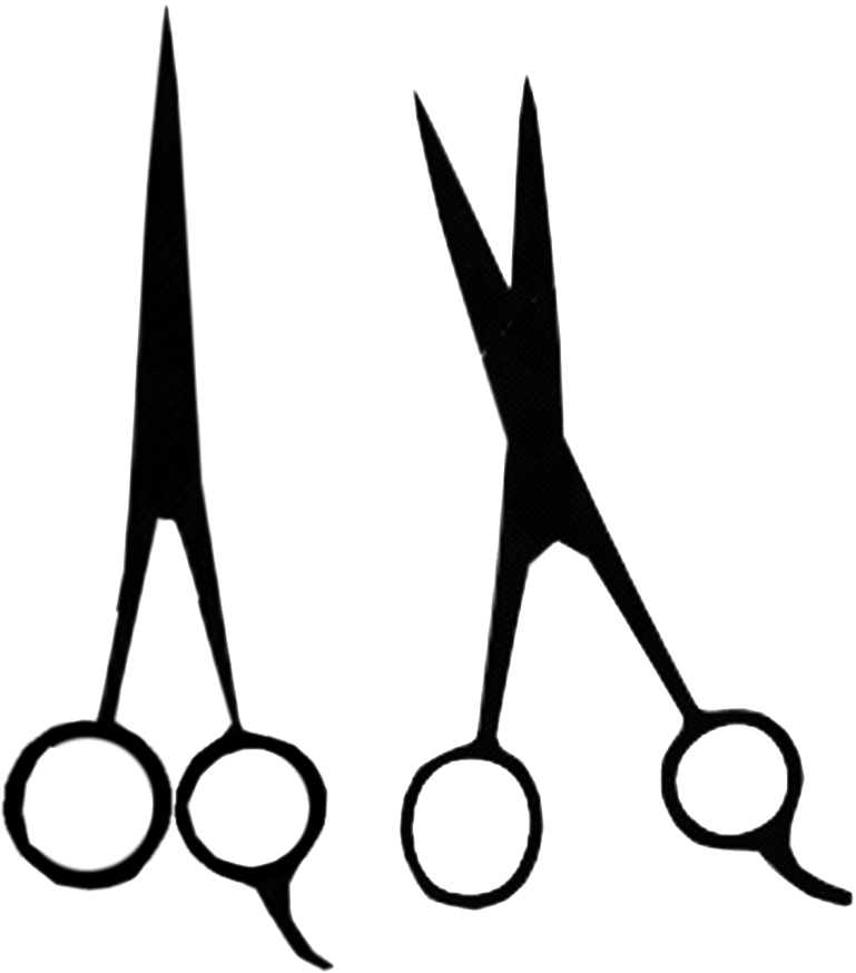 Scissors Barber Vector (1024x1024), Png Download
