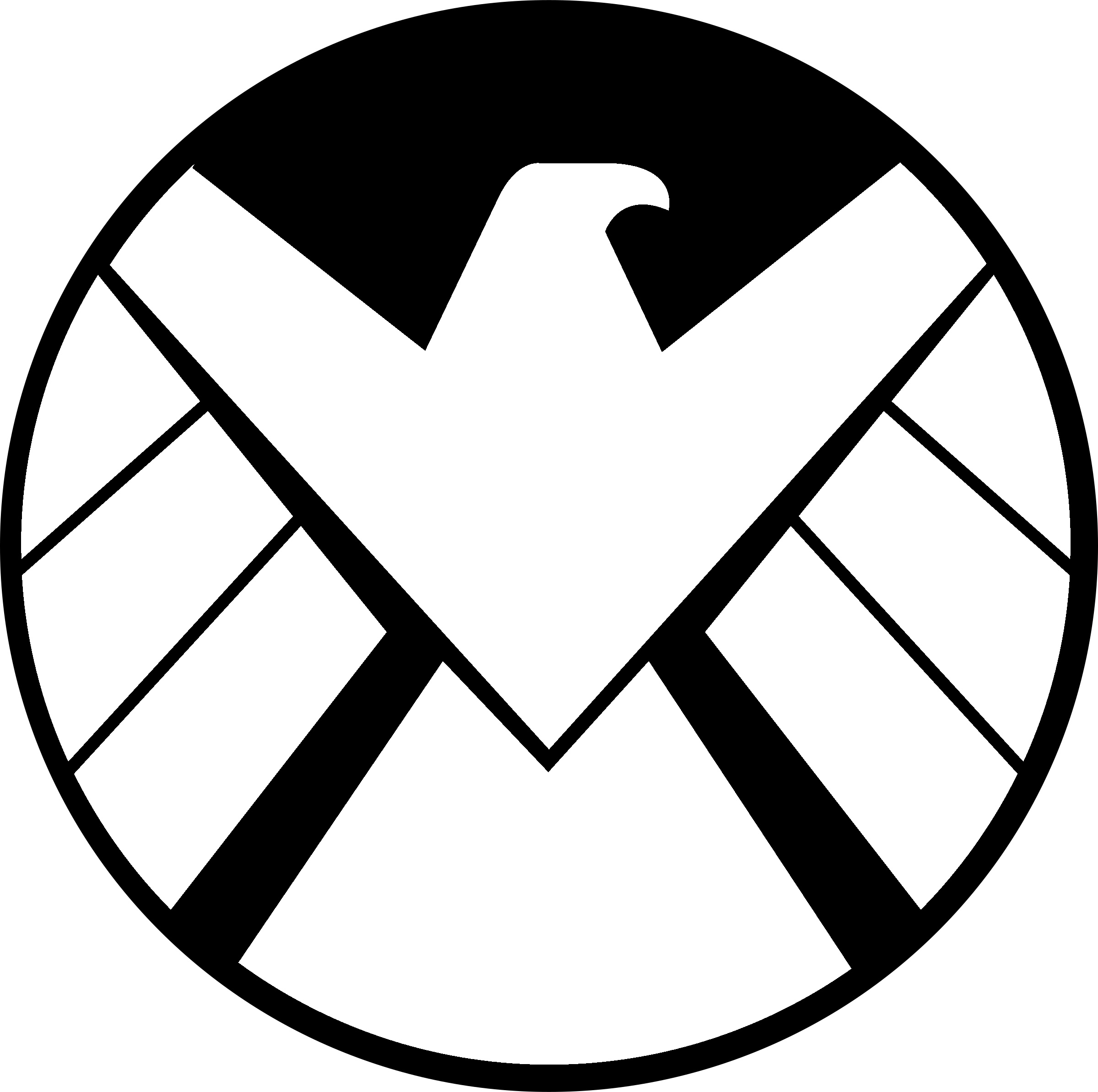 Marvel's Agents Of S - Marvel Shield Logo Png (2400x2387), Png Download