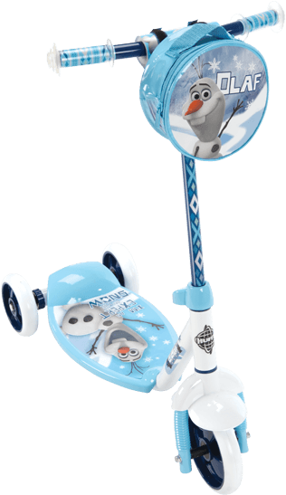 Disney Frozen 3-wheel Preschool Olaf Scooter - Olaf Frozen Scooter (820x648), Png Download