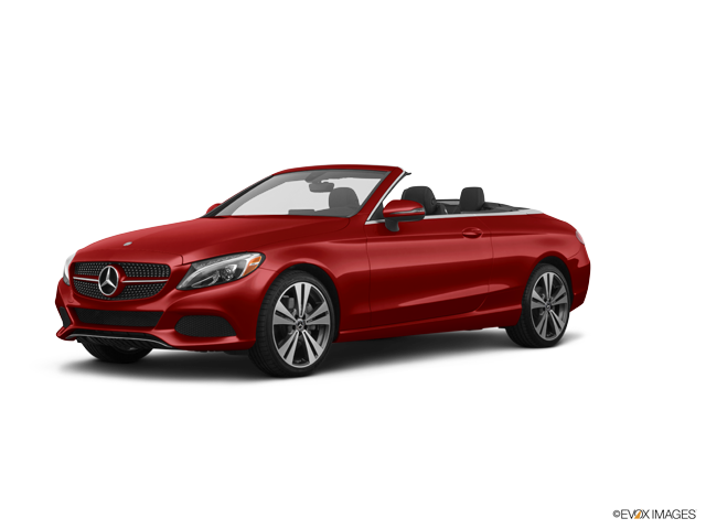 C-class C 300 Designo Cardinal Red Metallic - 2018 Red Camaro Convertible (640x480), Png Download