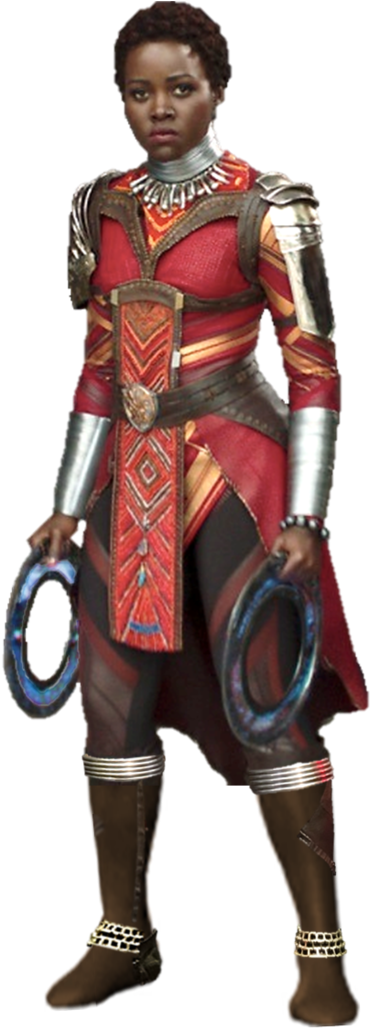 Nakia Black Panther Full Body Png By Gasa979 - Nakia Black Panther Movie (400x1029), Png Download