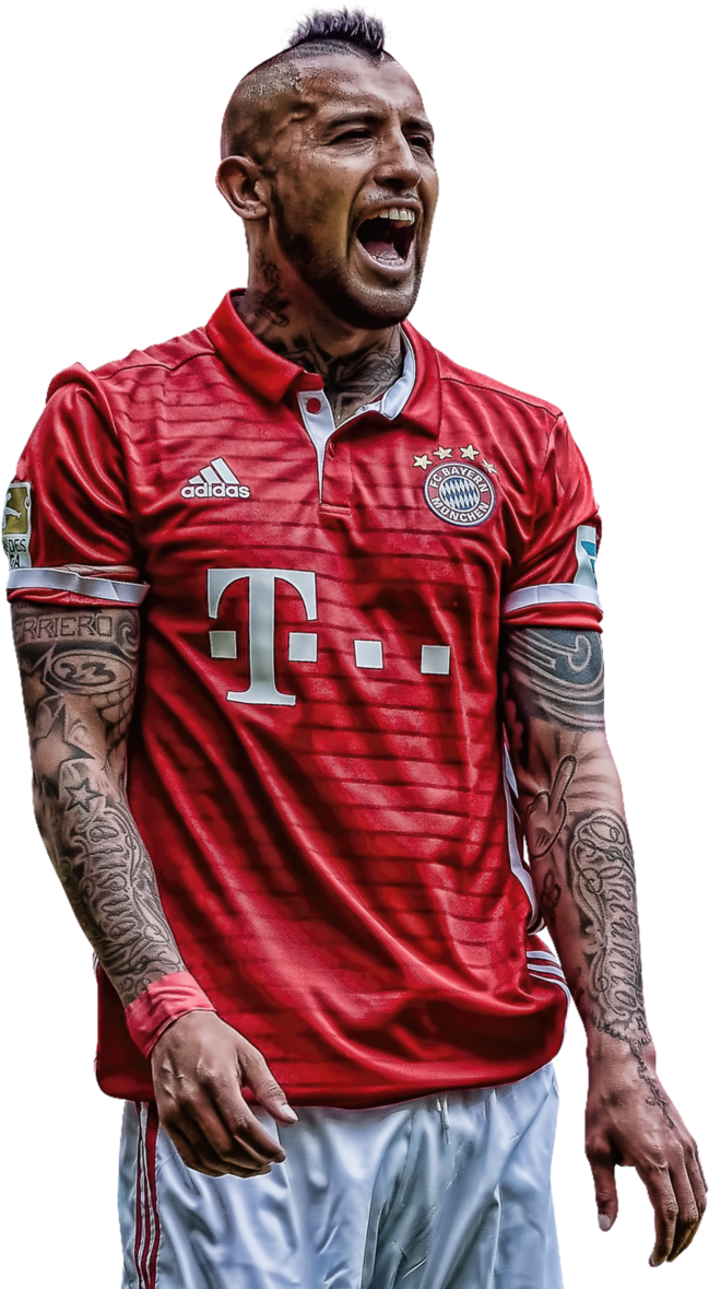 Arturo Vidal Topaz Png By Beastieblake - Arturo Vidal Jersey Barcelona (674x1186), Png Download