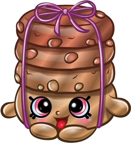 Smoothie Clipart Shopkins - Shopkins Stacks Cookie (577x496), Png Download