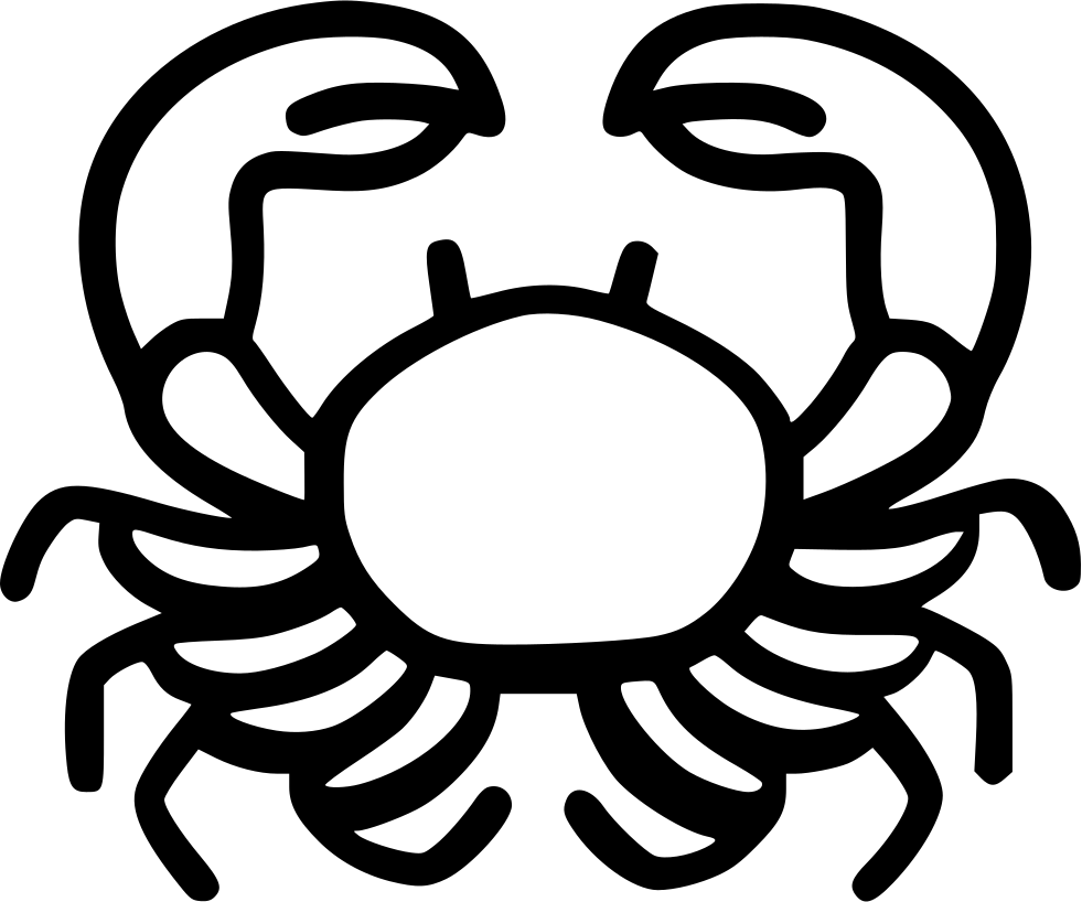 Crab Comments - Crab (981x818), Png Download