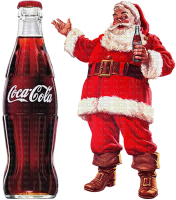 Kaz Creations Deco Coca-cola Christmas Santa Claus - Coca Cola Santa Png (352x400), Png Download