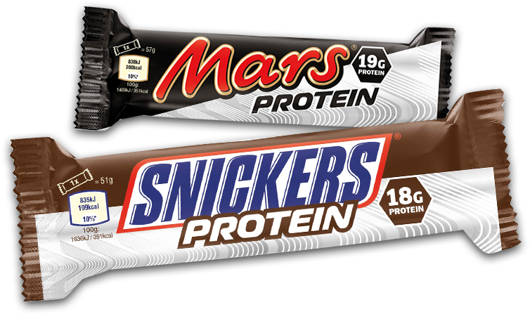 Snickers & Mars Protein Bars - Mars Snickers Protein (868x458), Png Download
