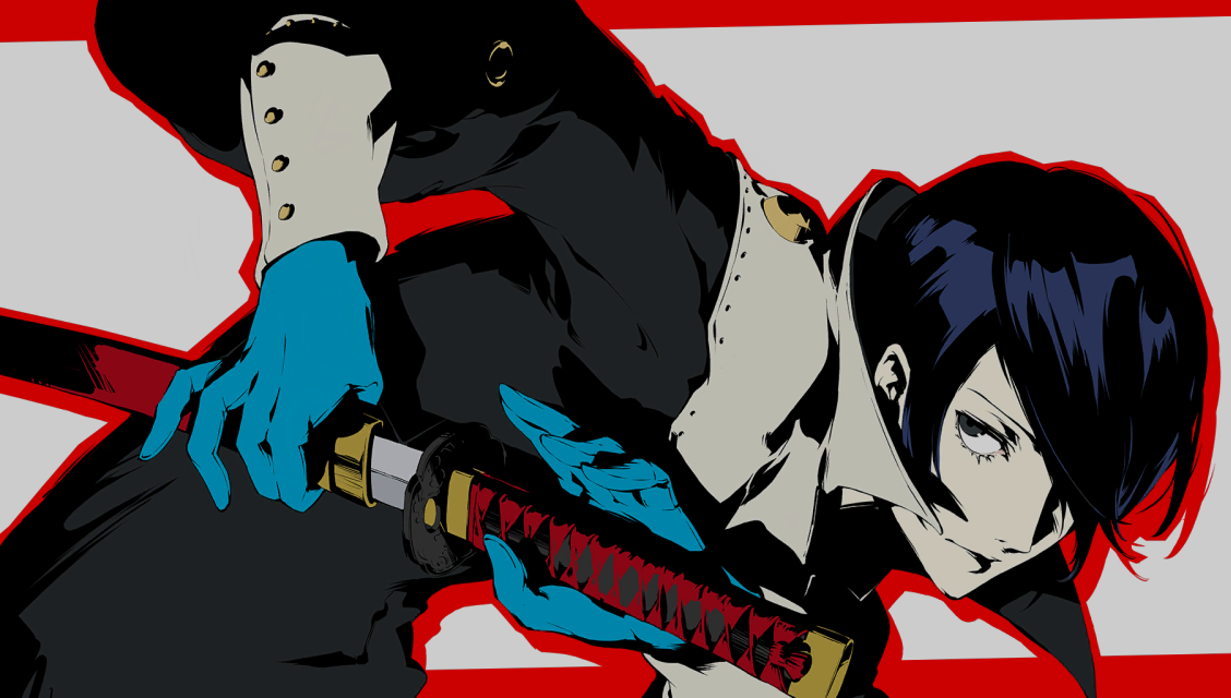 Trumpeter Persona 5 Download - Persona 5 Yusuke Art (1128x640), Png Download