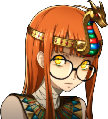 Futaba Sakura - Persona 5 Futaba Shadow (350x386), Png Download