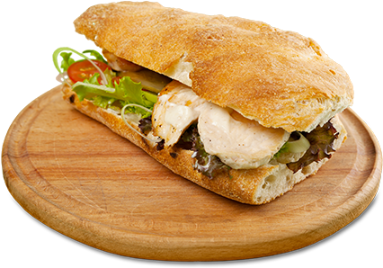 Chef's Gourmet Spring Suggestions - Panini (500x351), Png Download