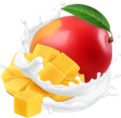 Mango Tart - Vector Graphics (400x400), Png Download