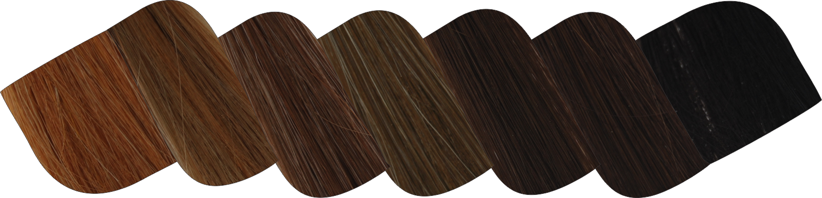 Our Darks - Black Hair (1607x387), Png Download