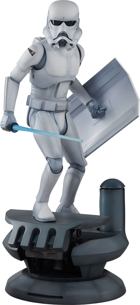 Ralph Mcquarrie Stormtrooper Statue - Star Wars Statue 1/5 Ralph Mcquarrie Stormtrooper 47 (480x1043), Png Download