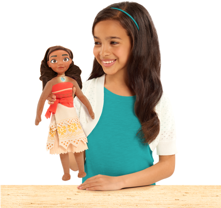 13 Moana Light N' Sound Moana Plush - Just Play Moana Roto Face Feature Plush (450x450), Png Download