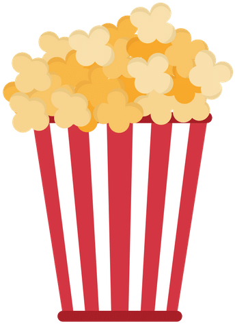 Popcorn - Vector Graphics (500x500), Png Download