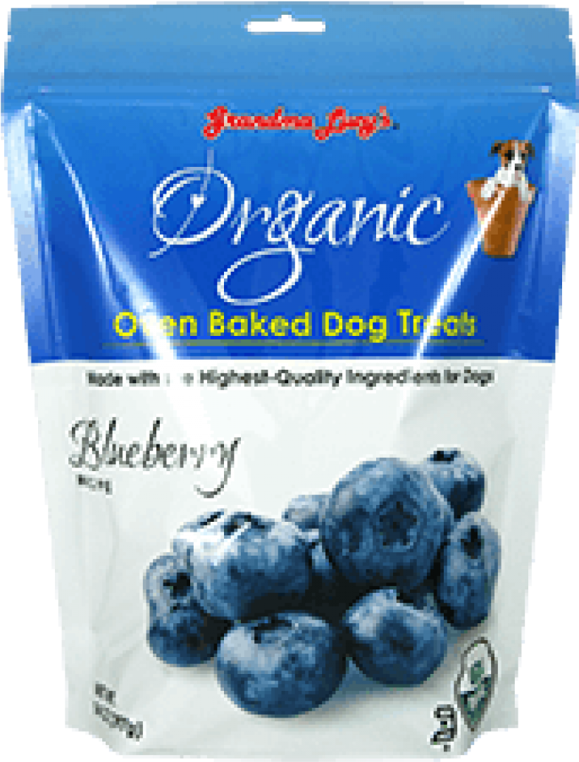 Organic Oven Baked Dog Treats Blueberry 14oz - Grandma Lucy's Organic Oven Baked Blueberry Dog Treats (1200x1200), Png Download