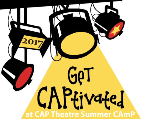 Picture Black And White Library Summer Camp Class Act - Stage Lights Clipart (474x400), Png Download