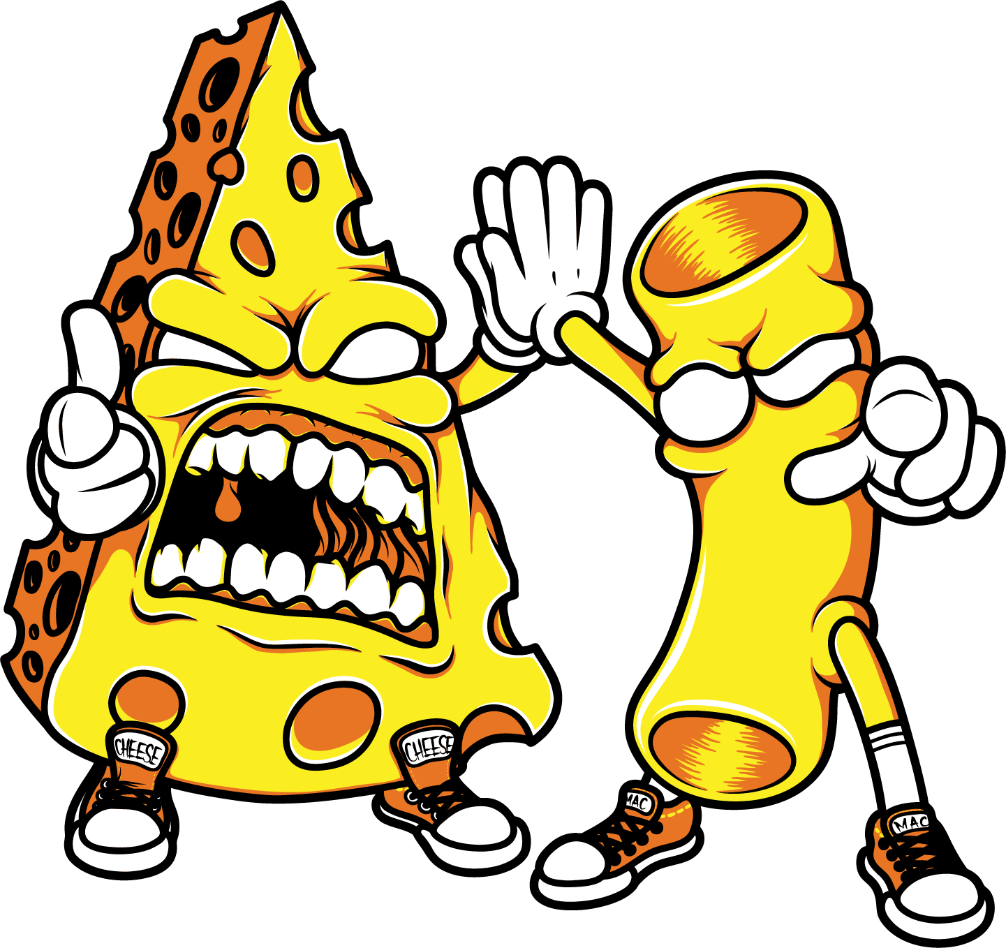 Tshirt Mac And Cheese Png Transparent Stock - Lumiere Y Ding Dong (1441x1358), Png Download