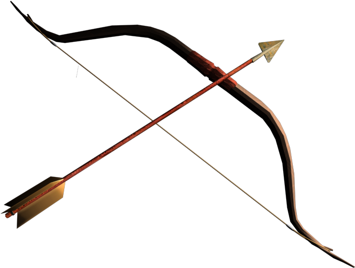 Archery - Bow And Arrow (800x600), Png Download