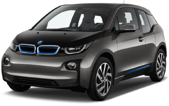 Arravani Grey W Bmw I Frozen Blue Accent - Bmw I3 2015 (600x400), Png Download