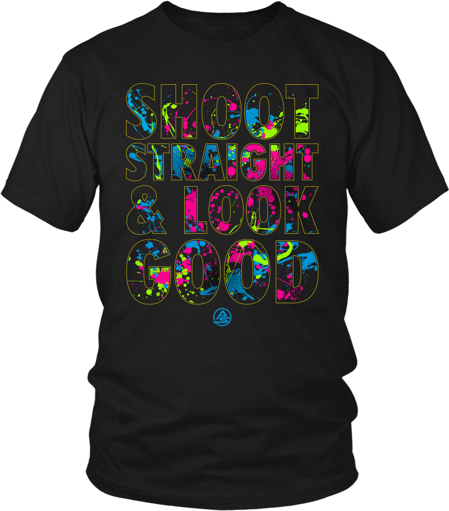 Shoot Straight And Look Good - T Shirt Fortnite Nike (1000x1000), Png Download